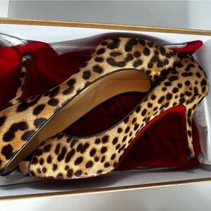 Christian Louboutin Leopard pumps